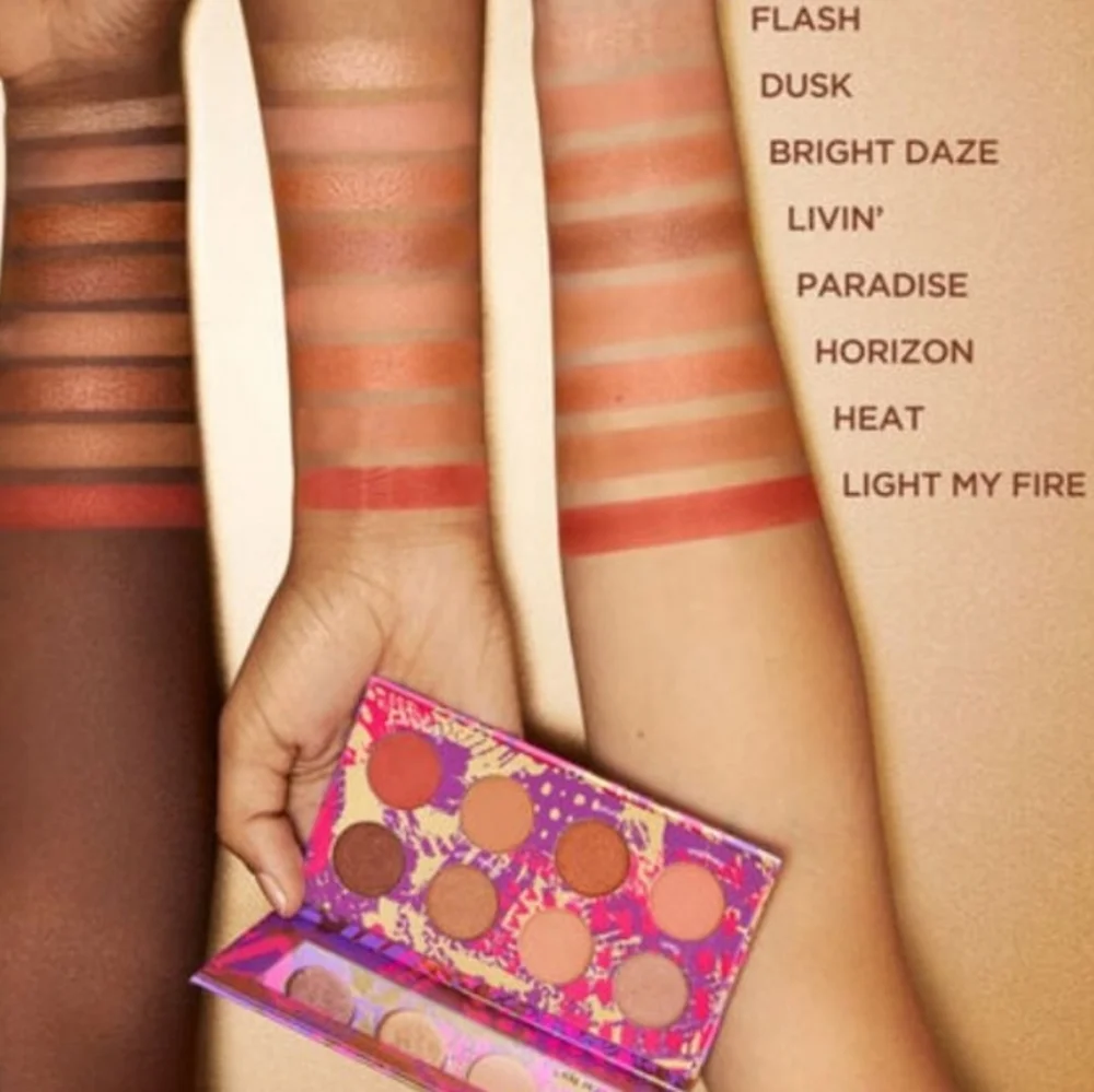 TARTE Dare To Live Eye Palette NWT 8 Amazing Natural Wearable Shades